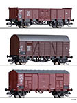 TILLIG Modellbahnen 01001 - TT Güterwagenset der FS, ÖBB und DB, Ep.III